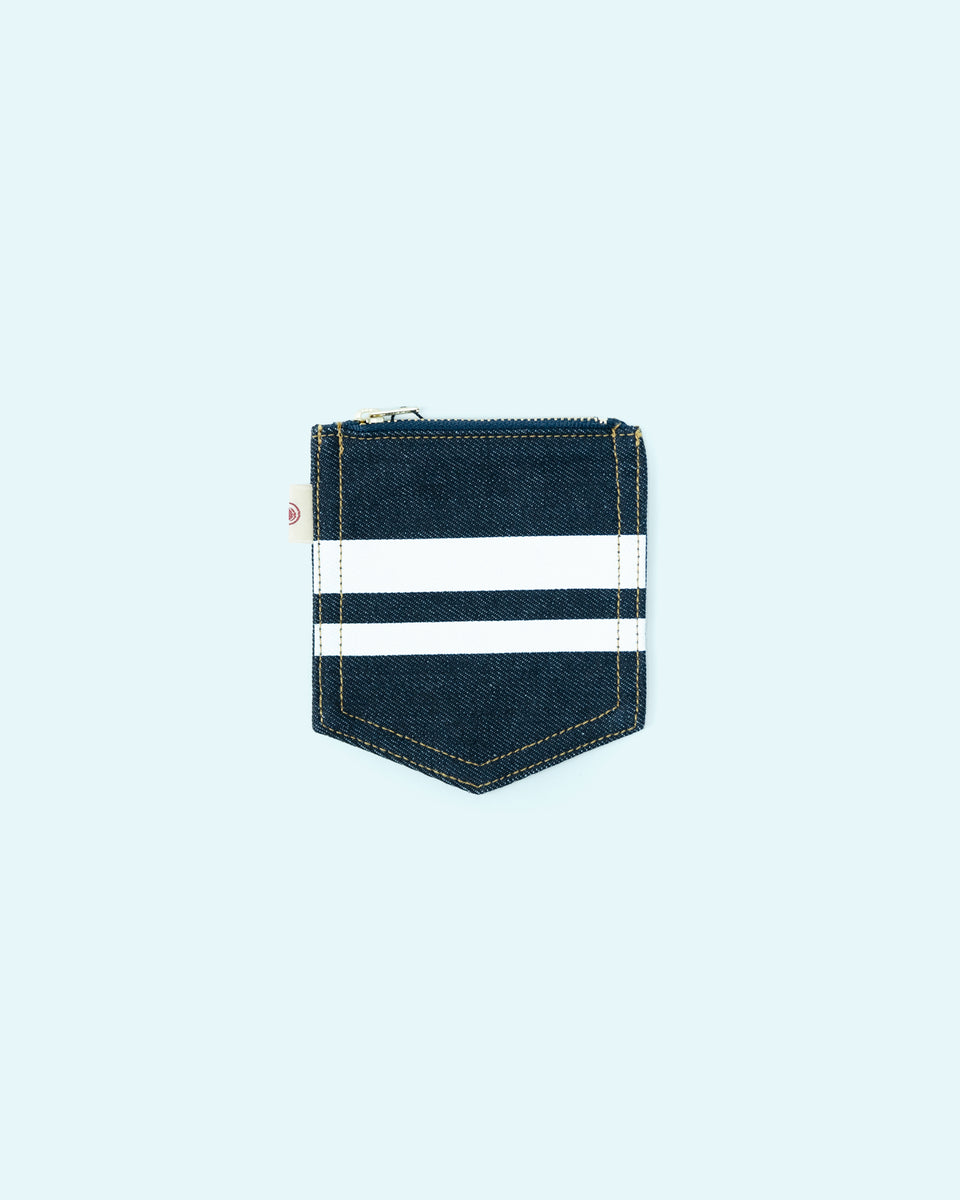 Denim Coin Case AS-38-S | Indigo