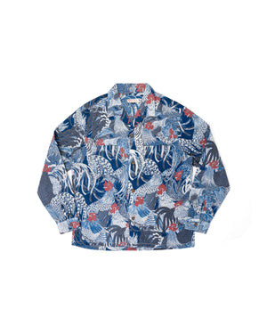 Open image in slideshow, Rooster L/S Shirt FN-SCR-011L | Blue
