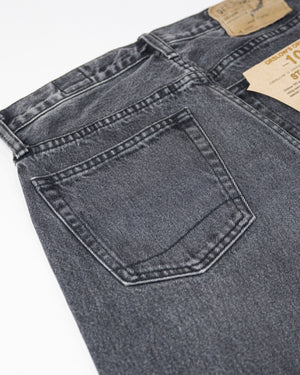 105 Standard 90s Black Jeans 01-1050W-D61S | Black Denim Stone