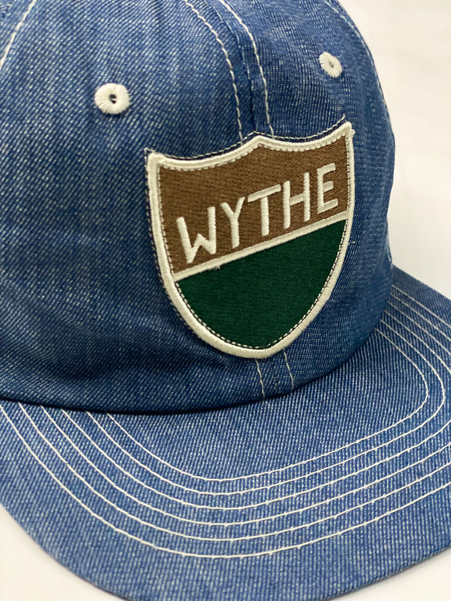 Denim Seed Badge Cap | Indigo