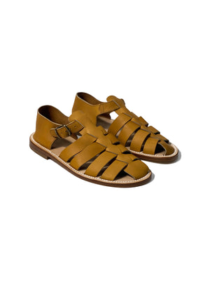 Open image in slideshow, Geronimo Calf Airlite Sandals | Natural
