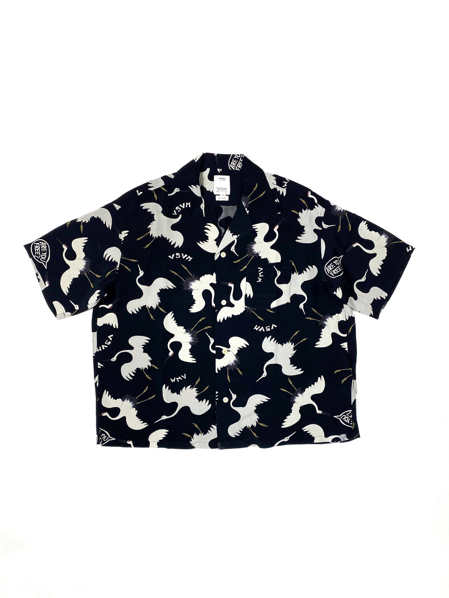 Crosby Shirt S/S 0-123105011018 | Hikaku Black
