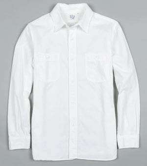 Open image in slideshow, Chambray Work Shirt One Wash | 018070, Orslow - The Signet Store
