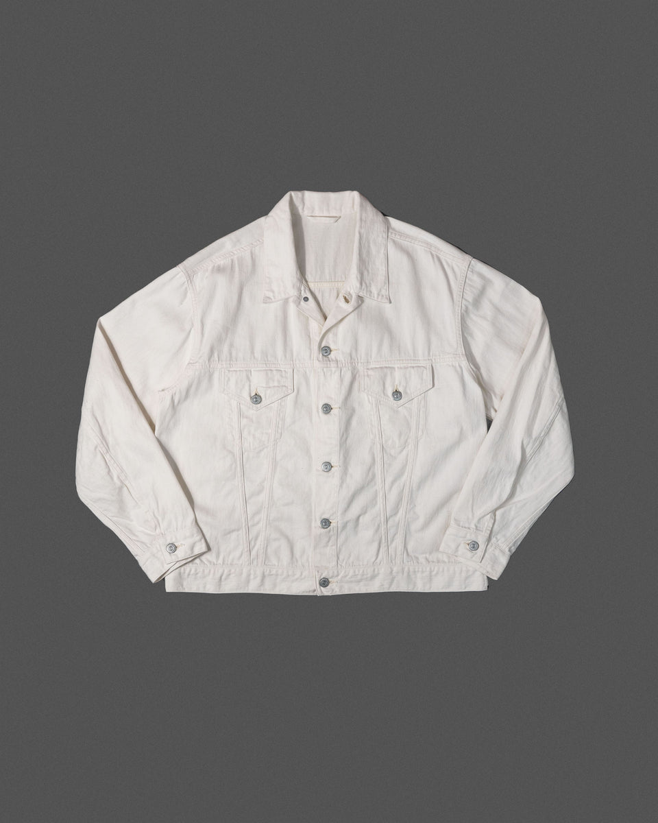 Tracker Jacket No.3 KS23SJK20 | White – The Signet Store