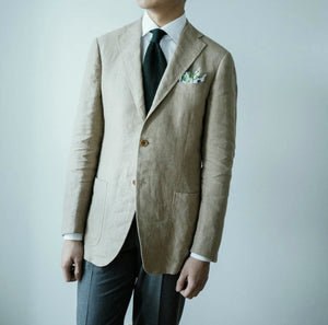 Open image in slideshow, Cream Prince of Wales Jacket | RE057S35F
