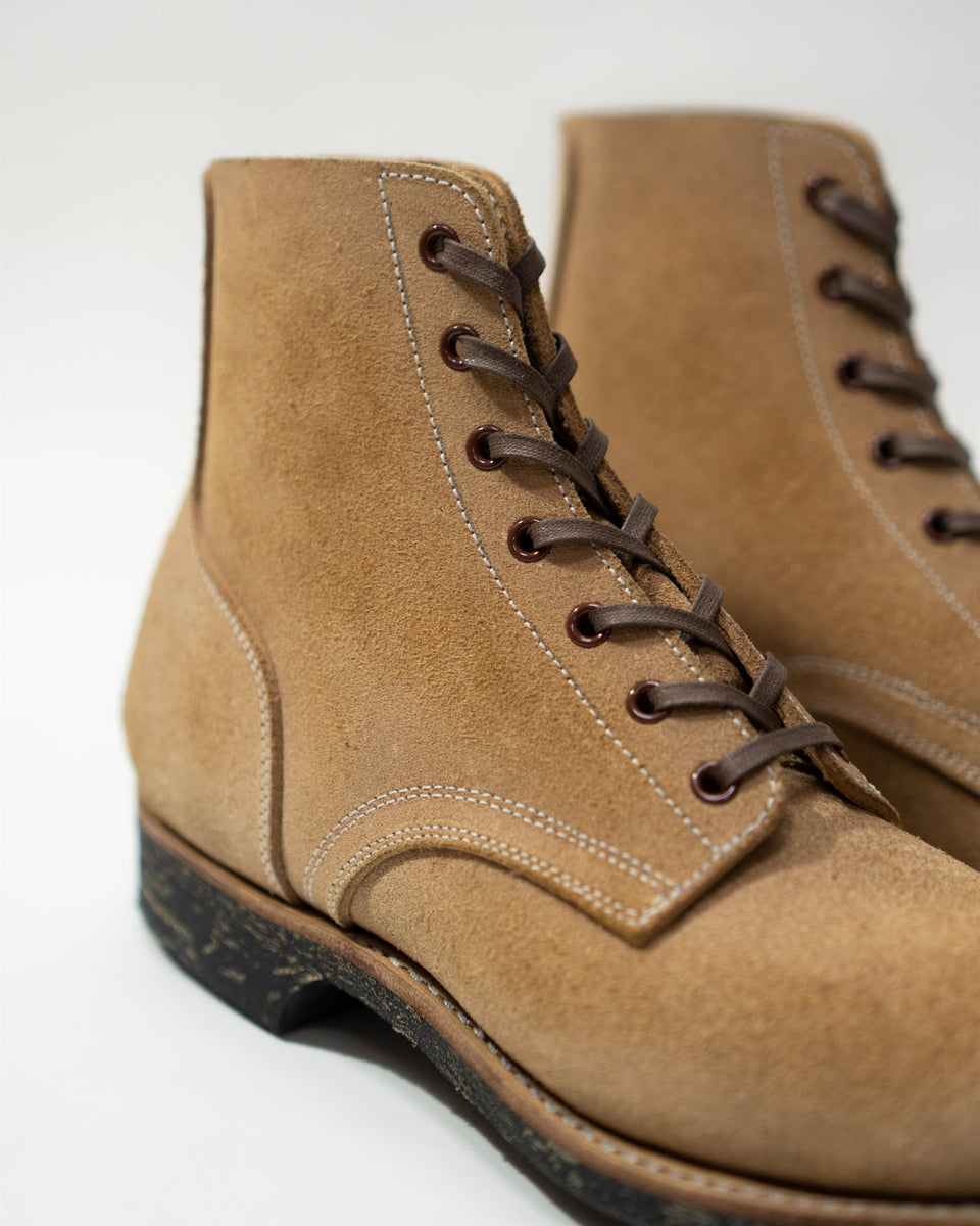 Yeager Boots | Natural Roughout – The Signet Store