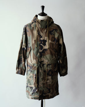 Open image in slideshow, Recrafted Military Mods Coat Camo
