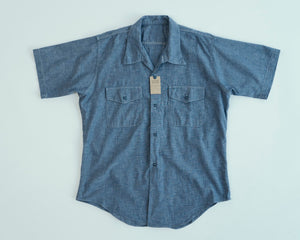 Open image in slideshow, Big Yank x Anatomica Chambray S/S 600-201-34, Anatomica - The Signet Store
