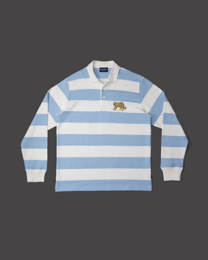 Open image in slideshow, Argentina 1965 Rugby Shirt | White-Light Blue
