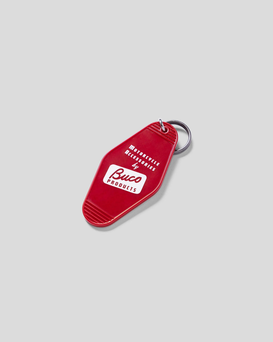 3 BUCO MOTEL KEY RING BA24103 | Red – The Signet Store