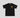 7.5oz Printed Loopwheel Crew Neck T-Shirt (Iron Heart) IHT-2403-BLK | Black