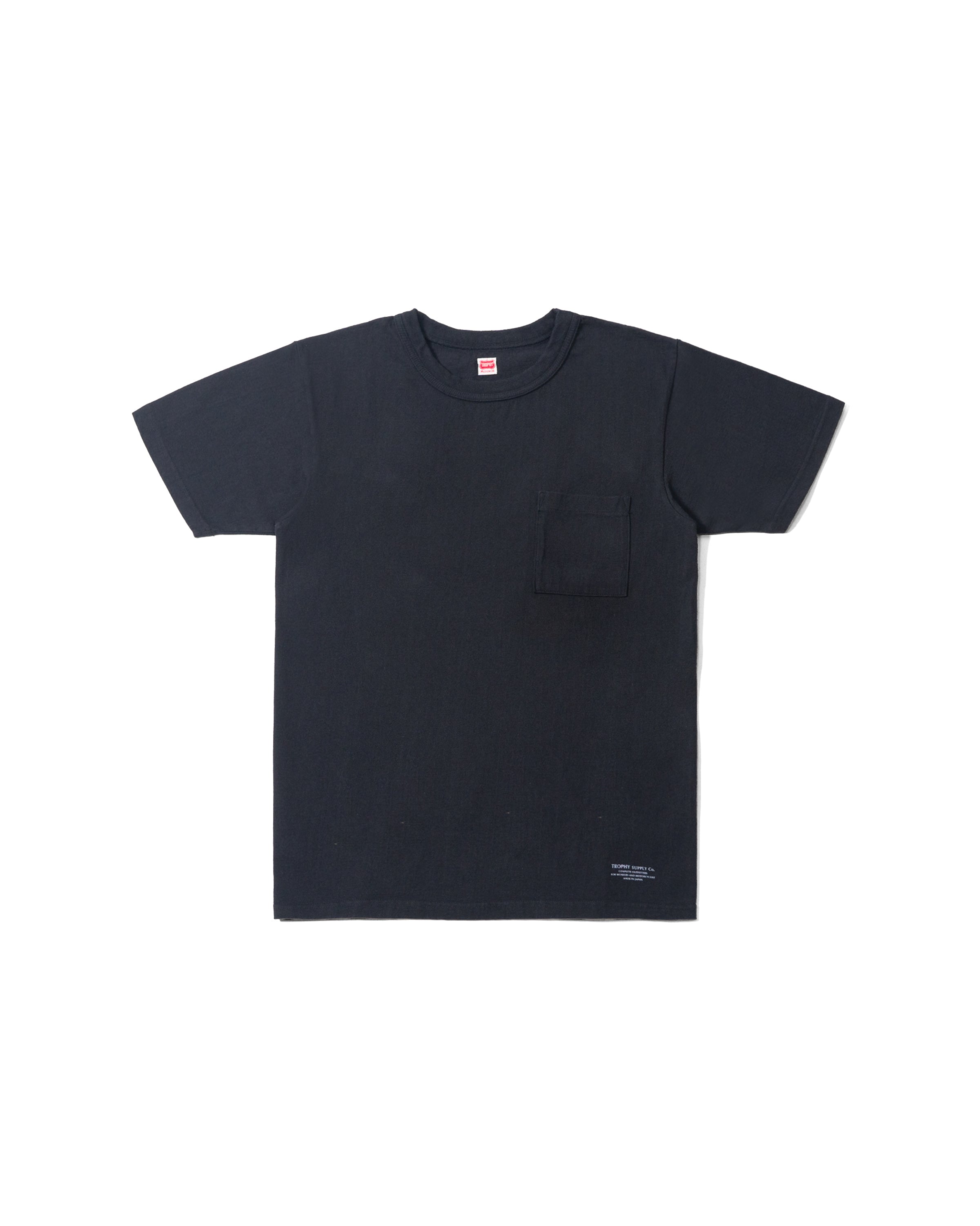 Loop Tag Tee Loopwheel Pocket Tee TE-10 | Black – The Signet Store