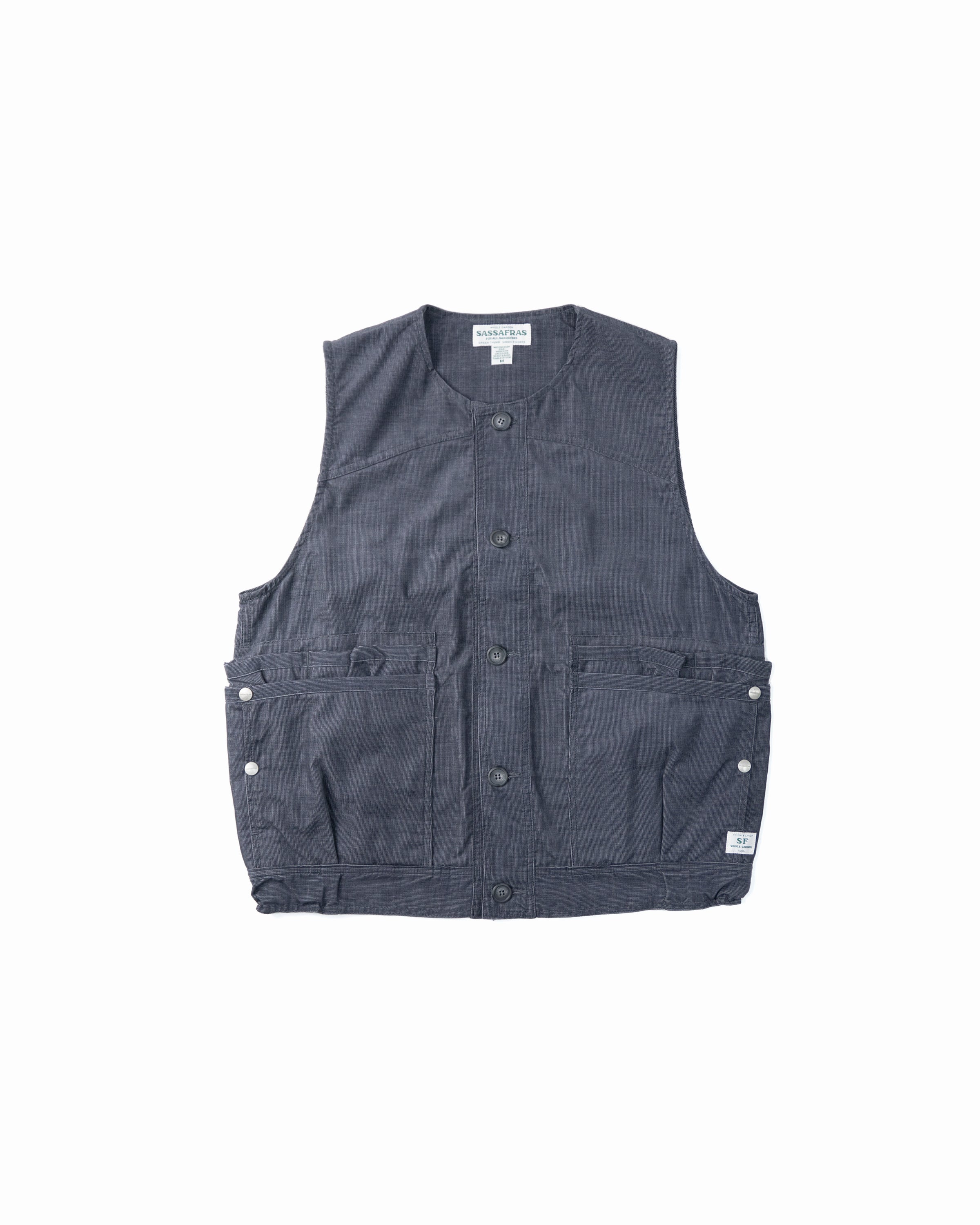 Overgrown Hiker Vest SF231990 | Gray – The Signet Store