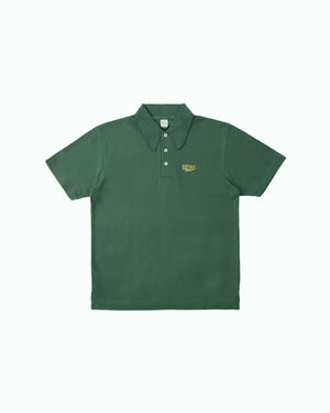 Open image in slideshow, Pique Polo Shirt Jaguar (Applique) 4090 | Green
