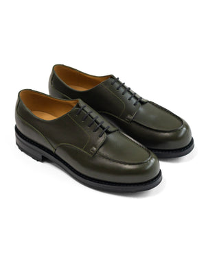 Open image in slideshow, Golf Derby 11311846412A | Green Hunter Boxcalf Leather + Rubber Sole
