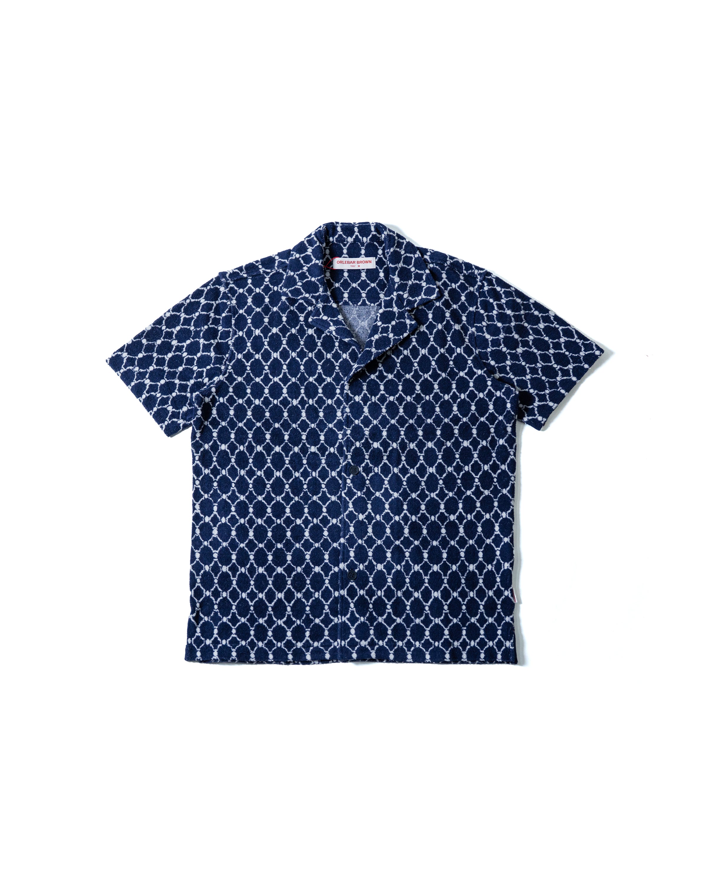 Howell Towelling Shirt | Midnight Navy – The Signet Store