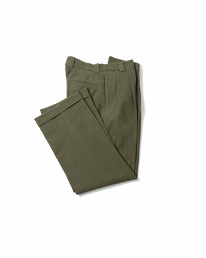 Open image in slideshow, 2-Pleats Wide Trousers KS23FPT10 | Olive
