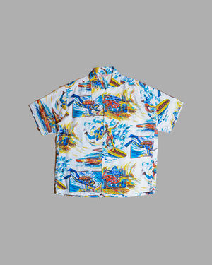 Open image in slideshow, Rock n Roll Shirt &quot;Action Packed&quot; Type II | White
