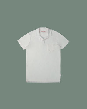 Terry Towelling Polo | Rose