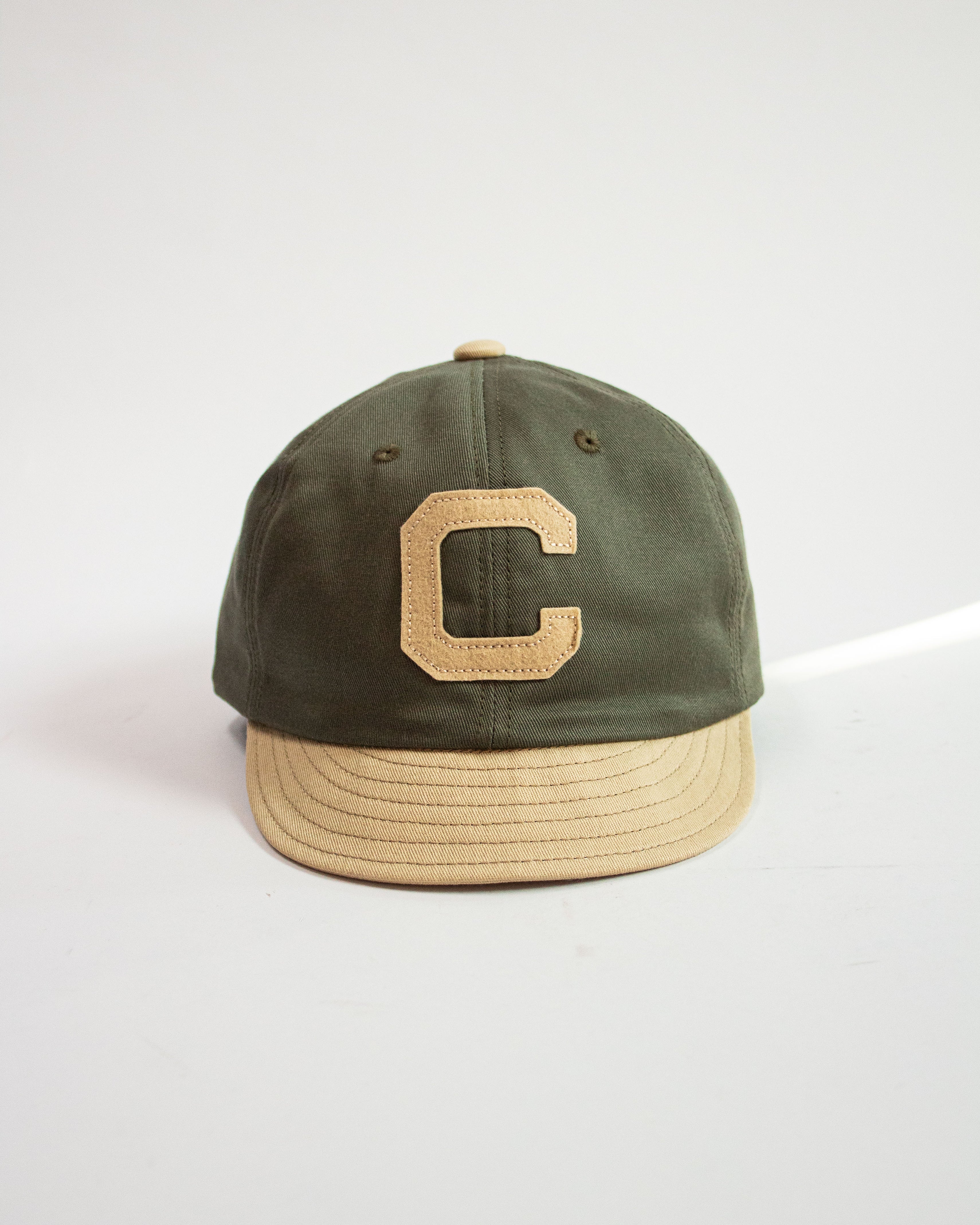Umpire Cap 29280 | Olive/ Beige – The Signet Store