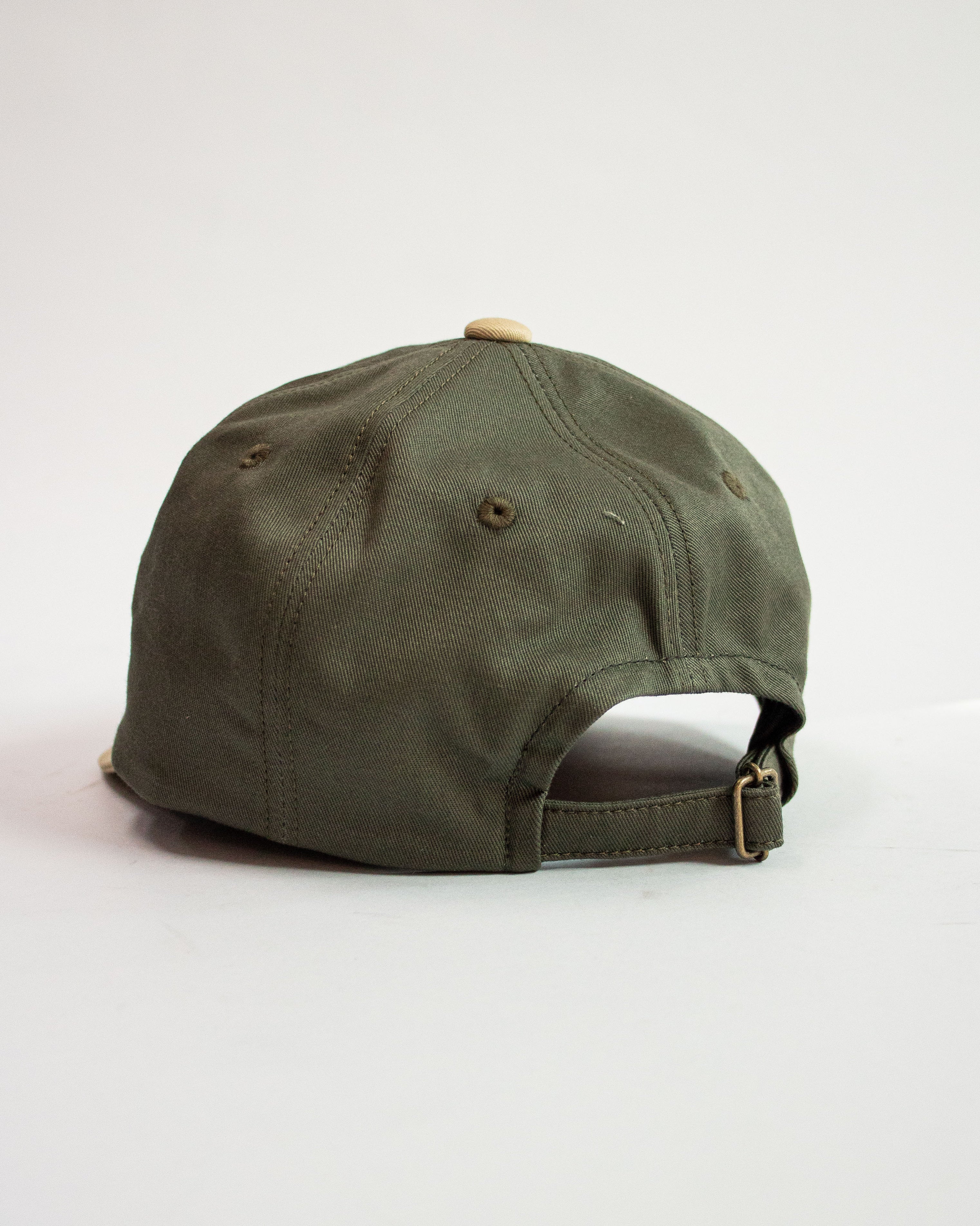 Umpire Cap 29280 | Olive/ Beige – The Signet Store