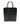 Large Hand Tooled Leather Tote | Black