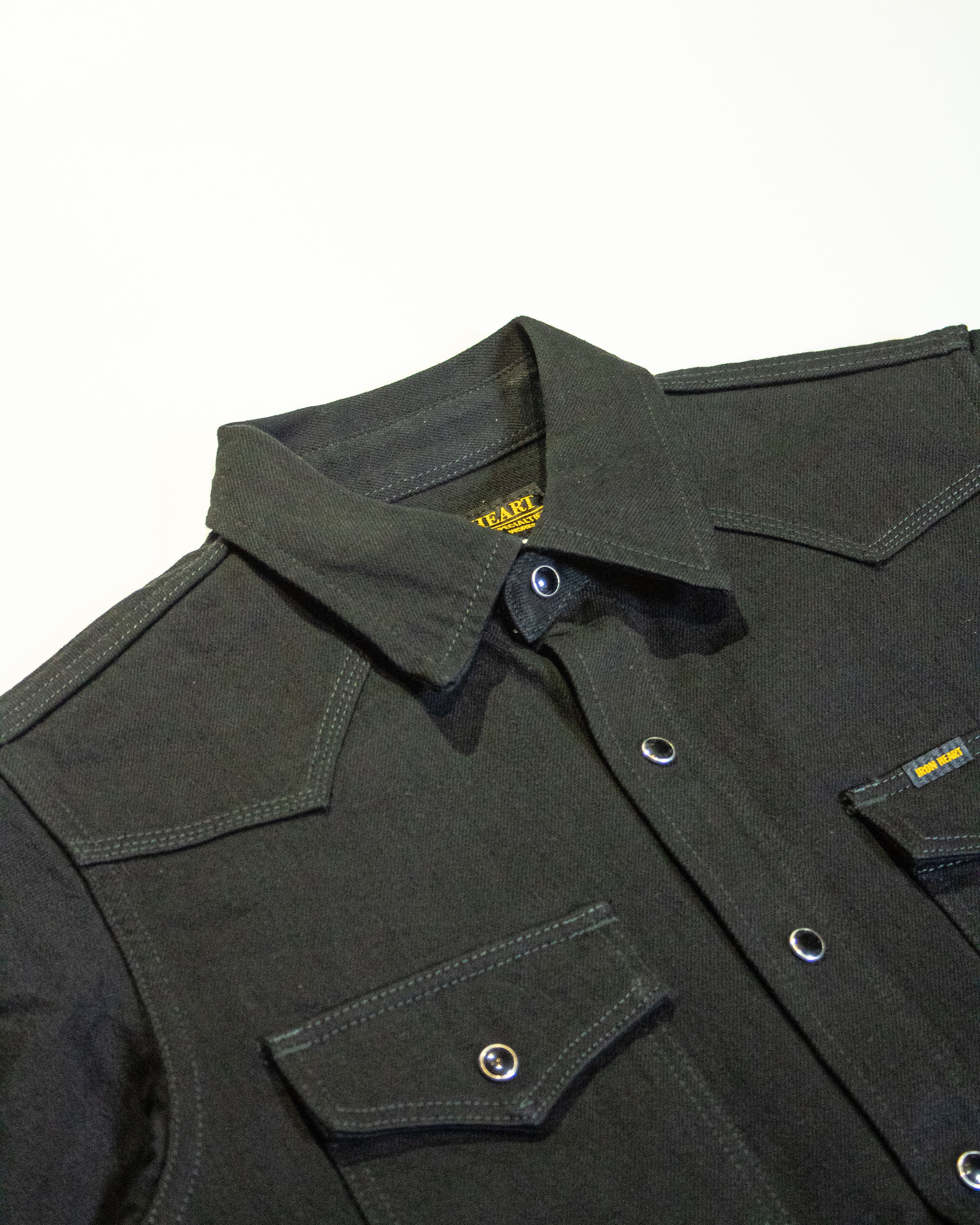 12oz Selvedge Denim Western Shirt