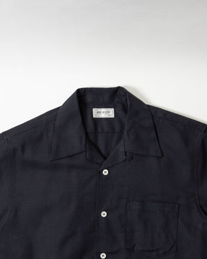 Joe McCoy Panama Shirt S/S MS23009 | Navy