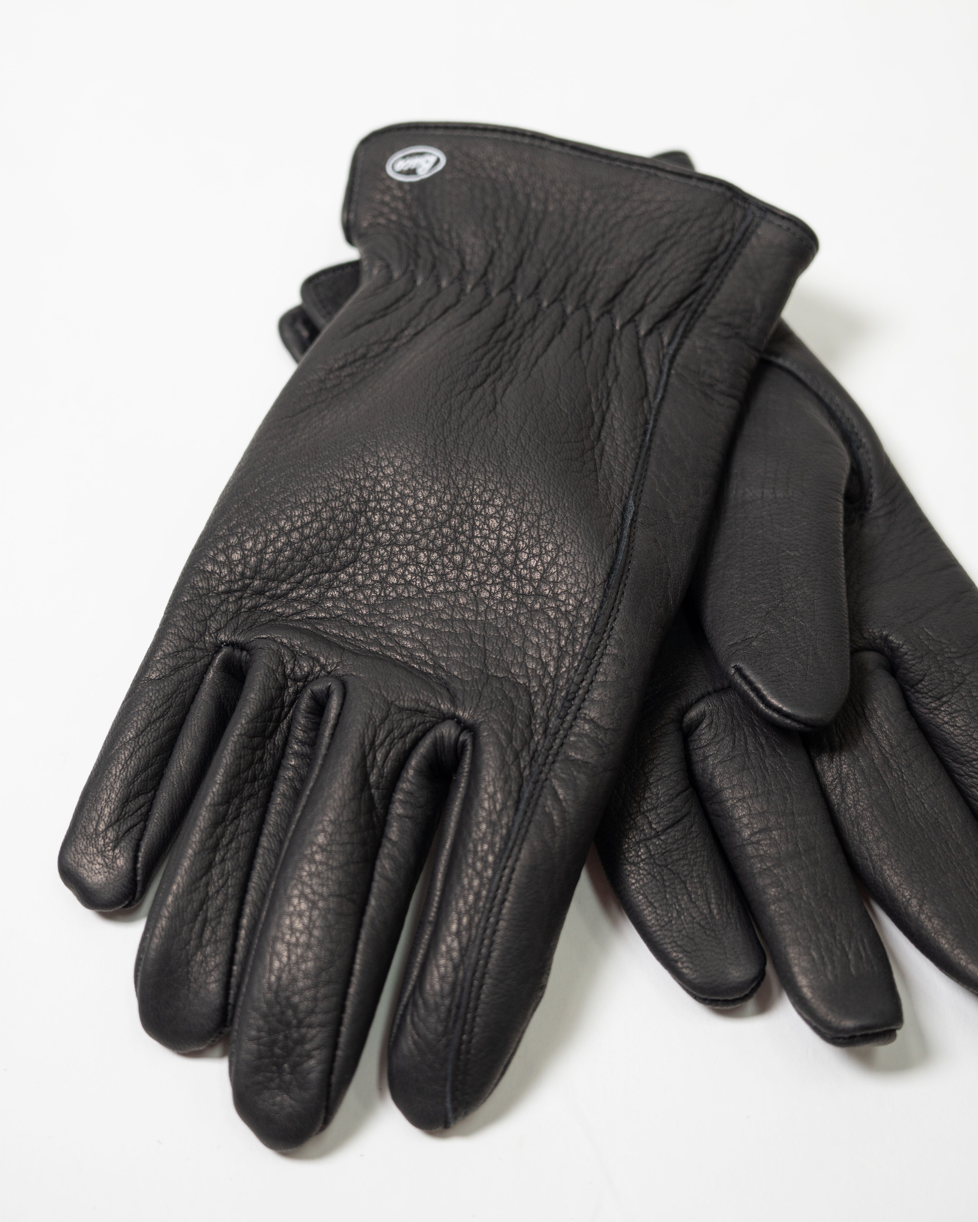 Buco Motorcycle Glove/ Deerskin BA14101 | Black