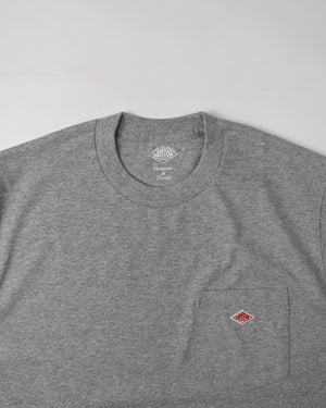 Pocket T-Shirt DT-C0198 TCB | Top Gray