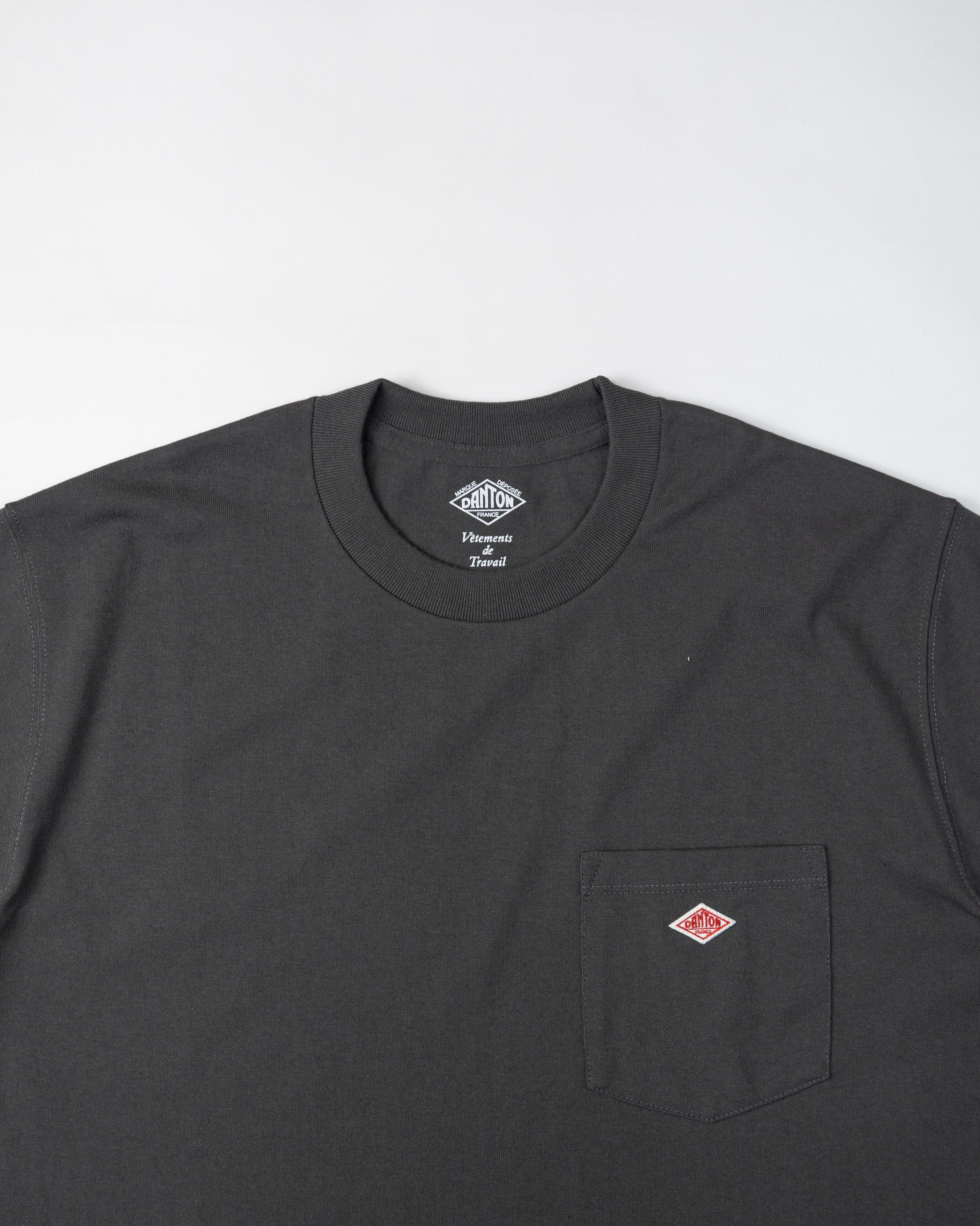 Pocket T-Shirt DT-C0198 TCB | Coal Gray