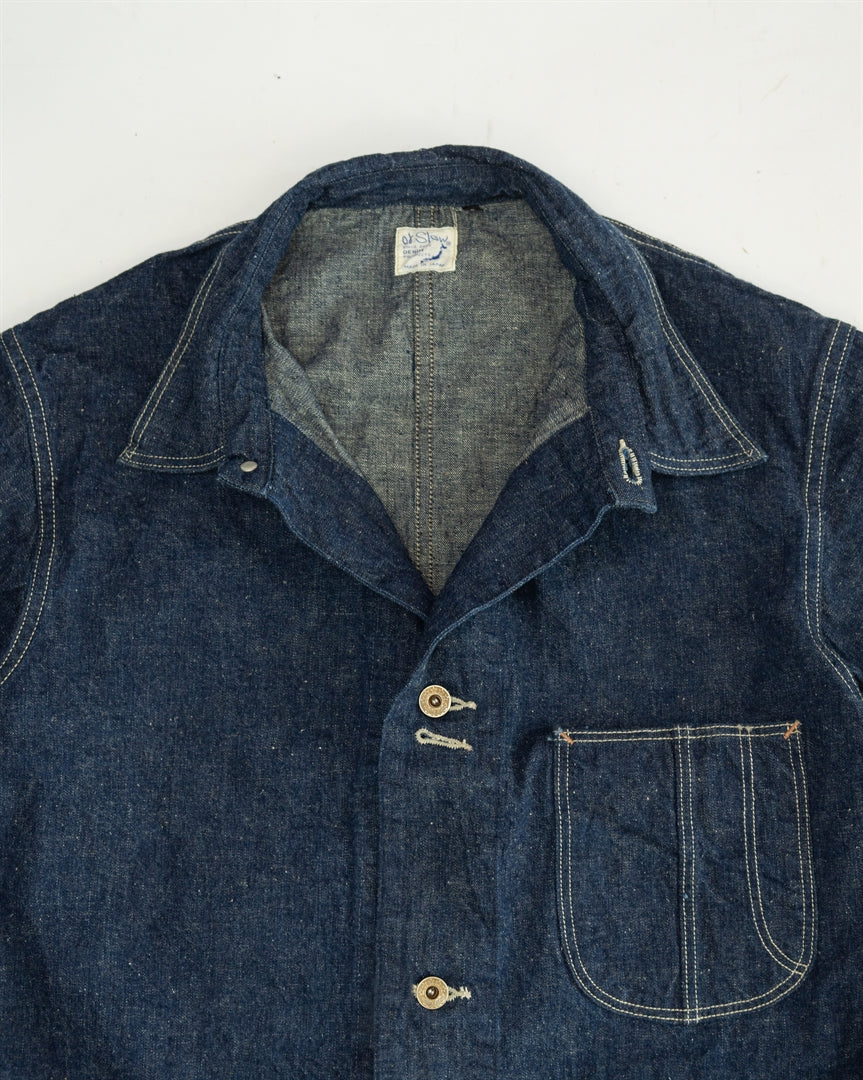 1940s Coverall One Wash 01-6150-81 | Indigo – The Signet Store