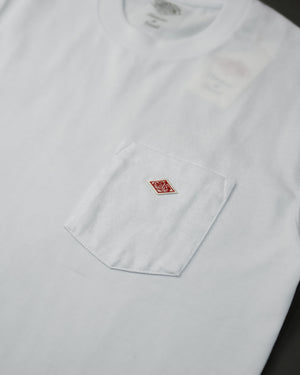 Pocket T-Shirt DT-C0198 TCB | White