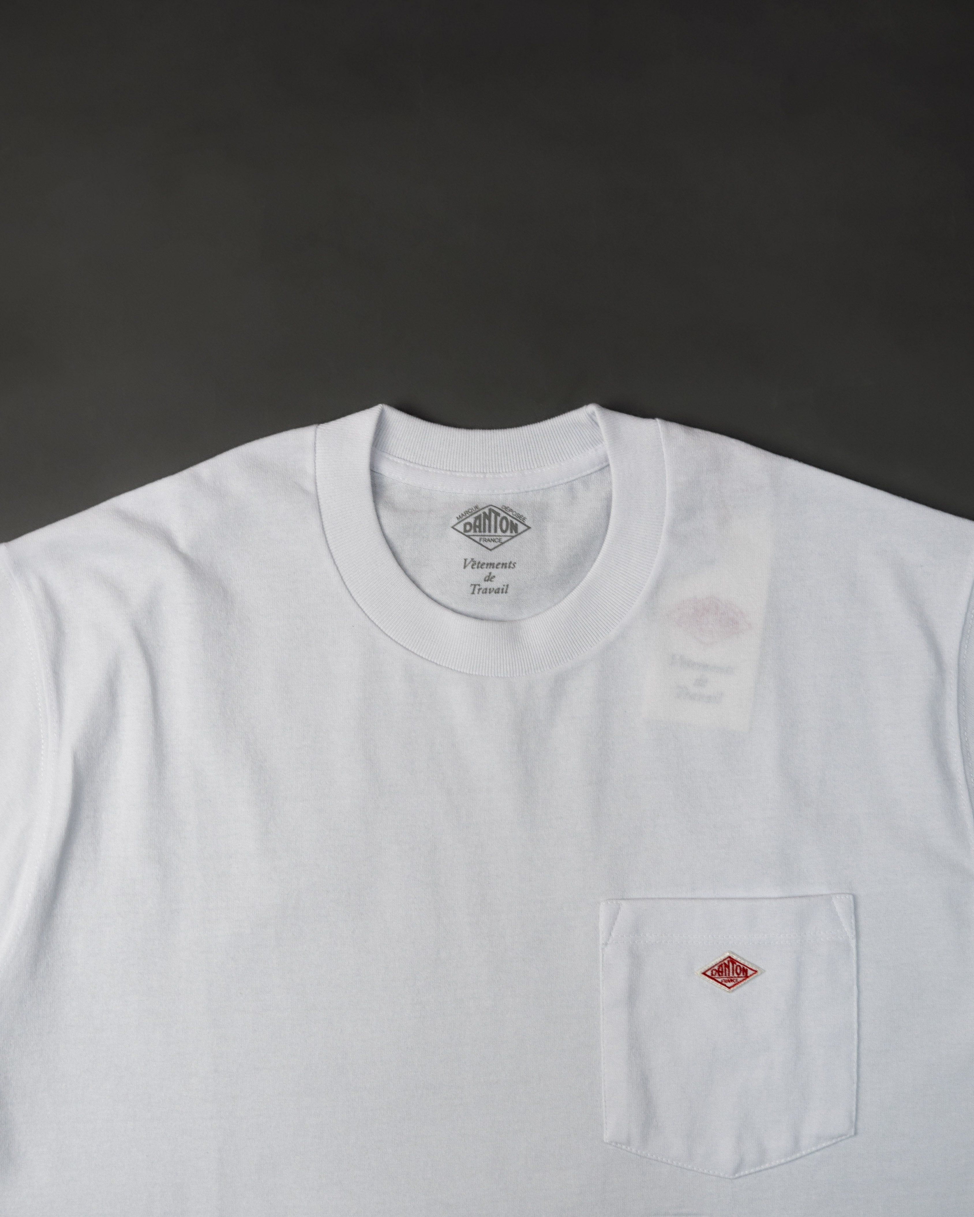 Pocket T-Shirt DT-C0198 TCB | White