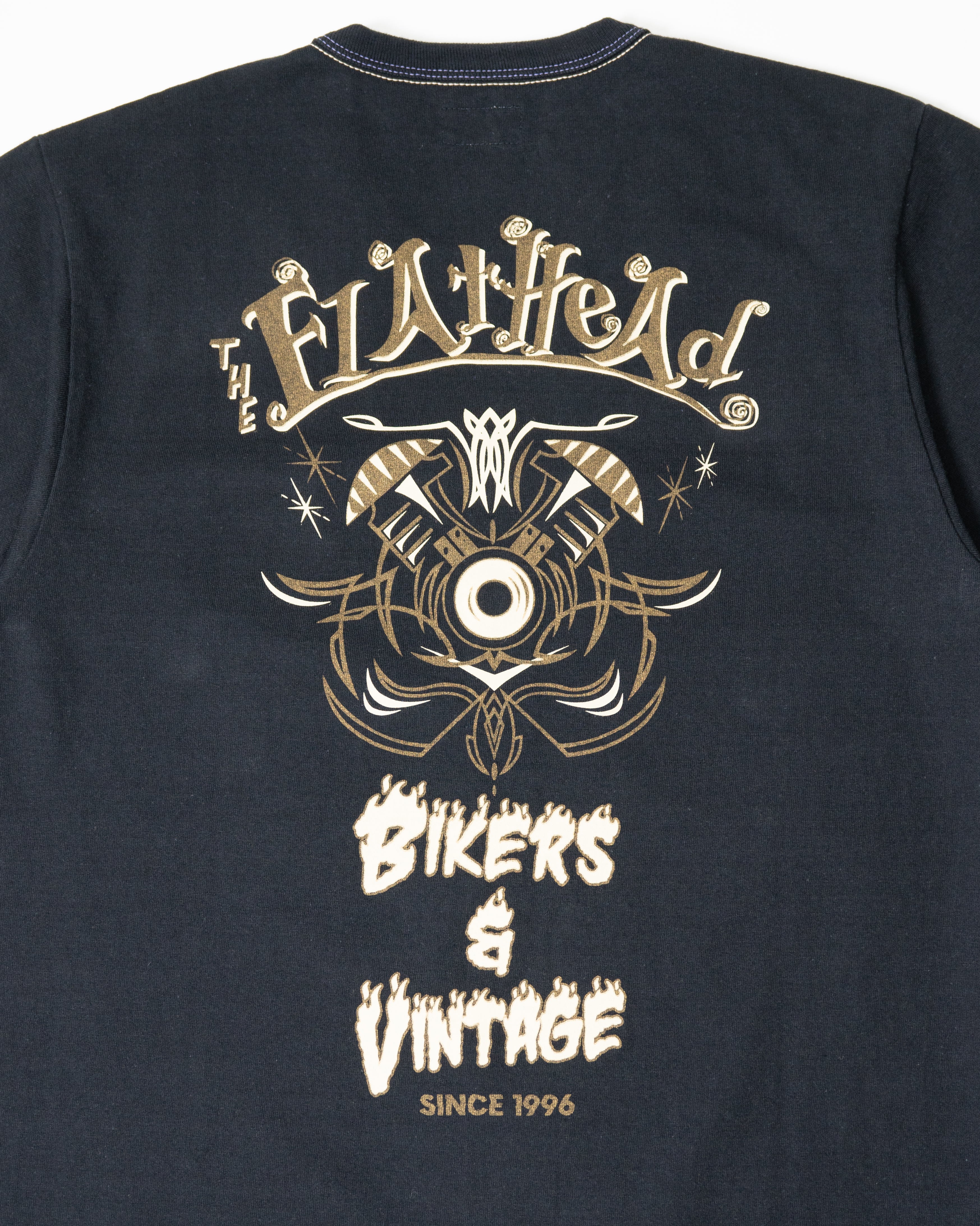 Bikers & Vintage Tee FN-THC-037 | Black