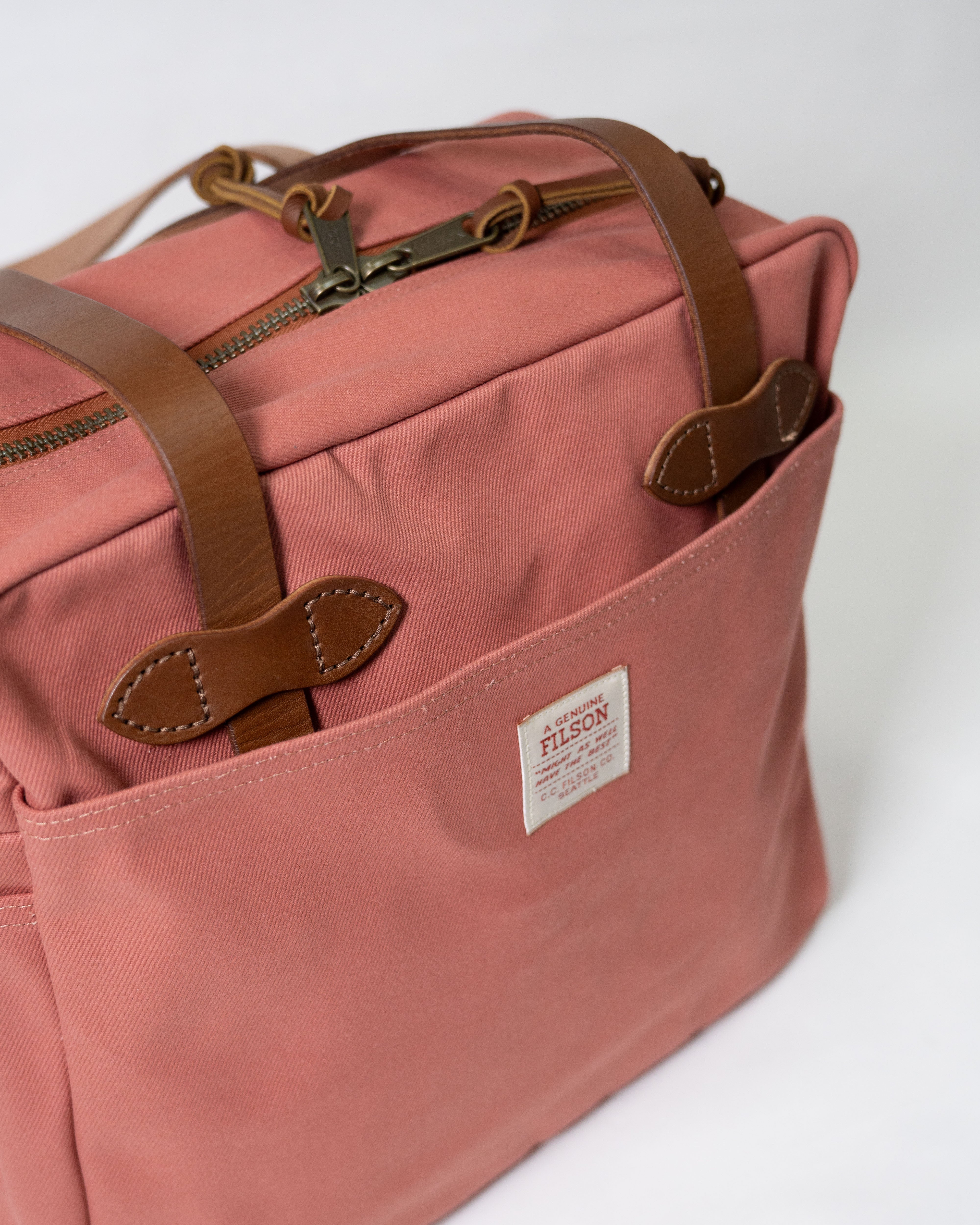 Tote Bag with Zipper 20192728 | Cedar Red