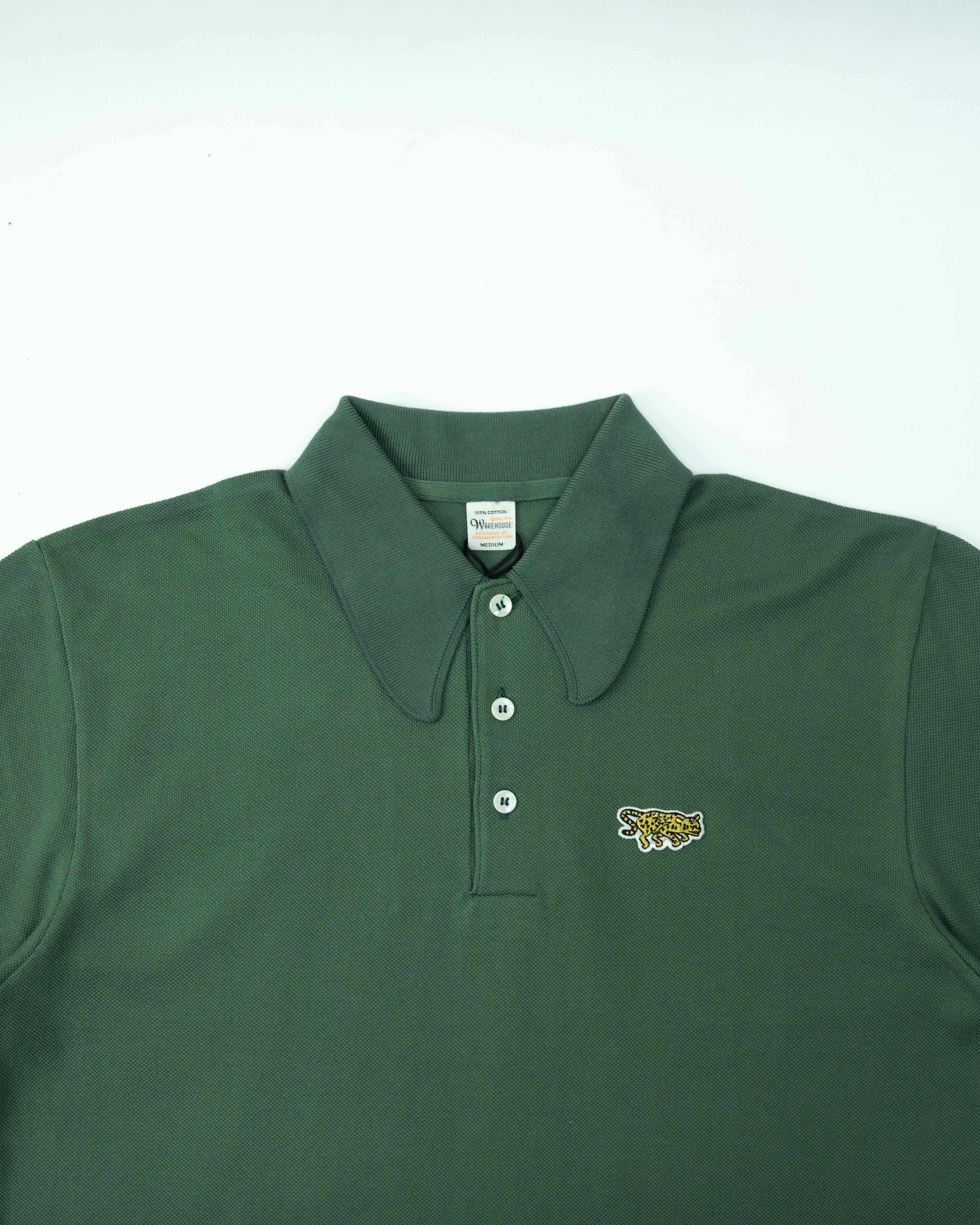 Pique Polo Shirt Jaguar (Applique) 4090 | Green