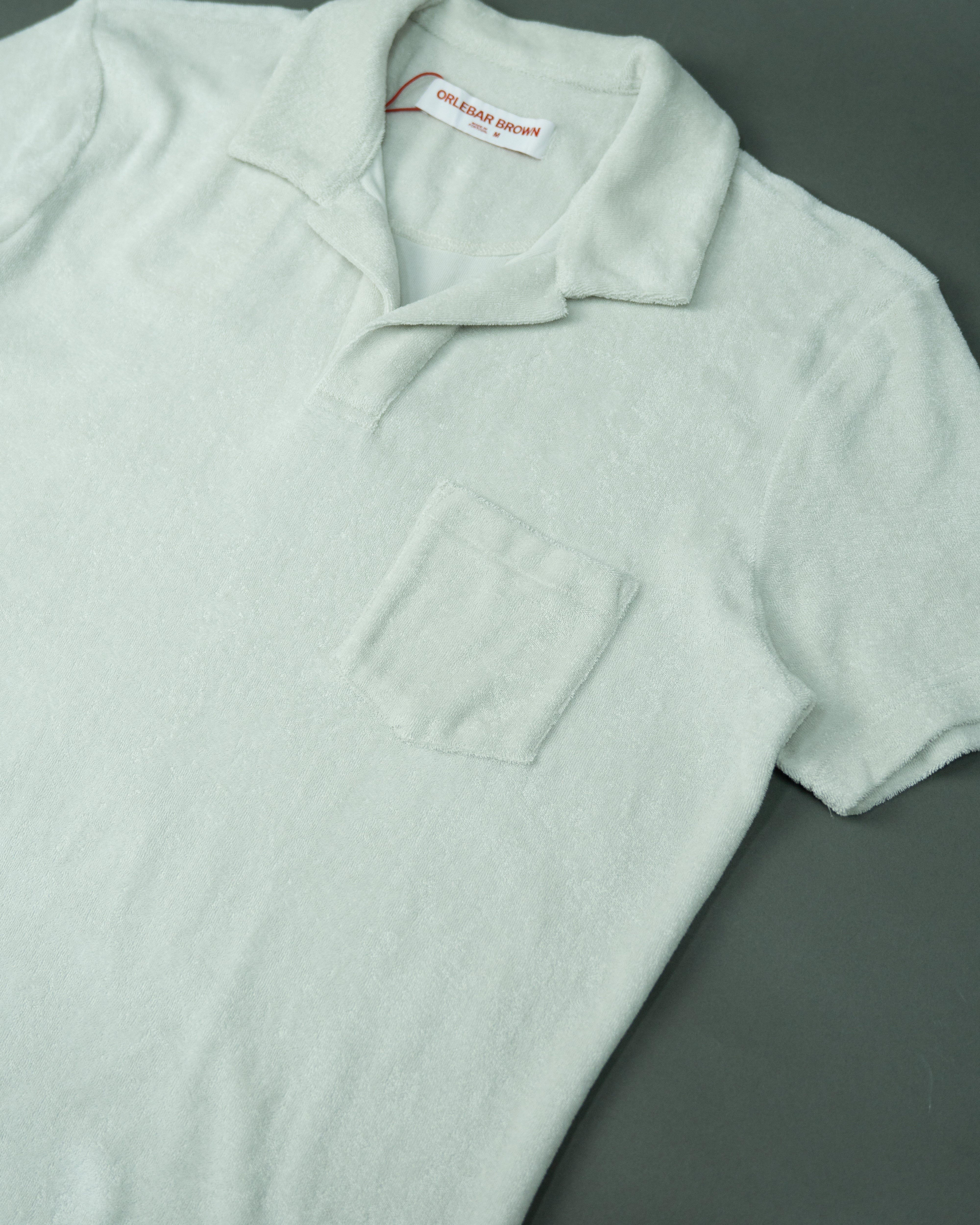 Terry Towelling Polo | Cinder