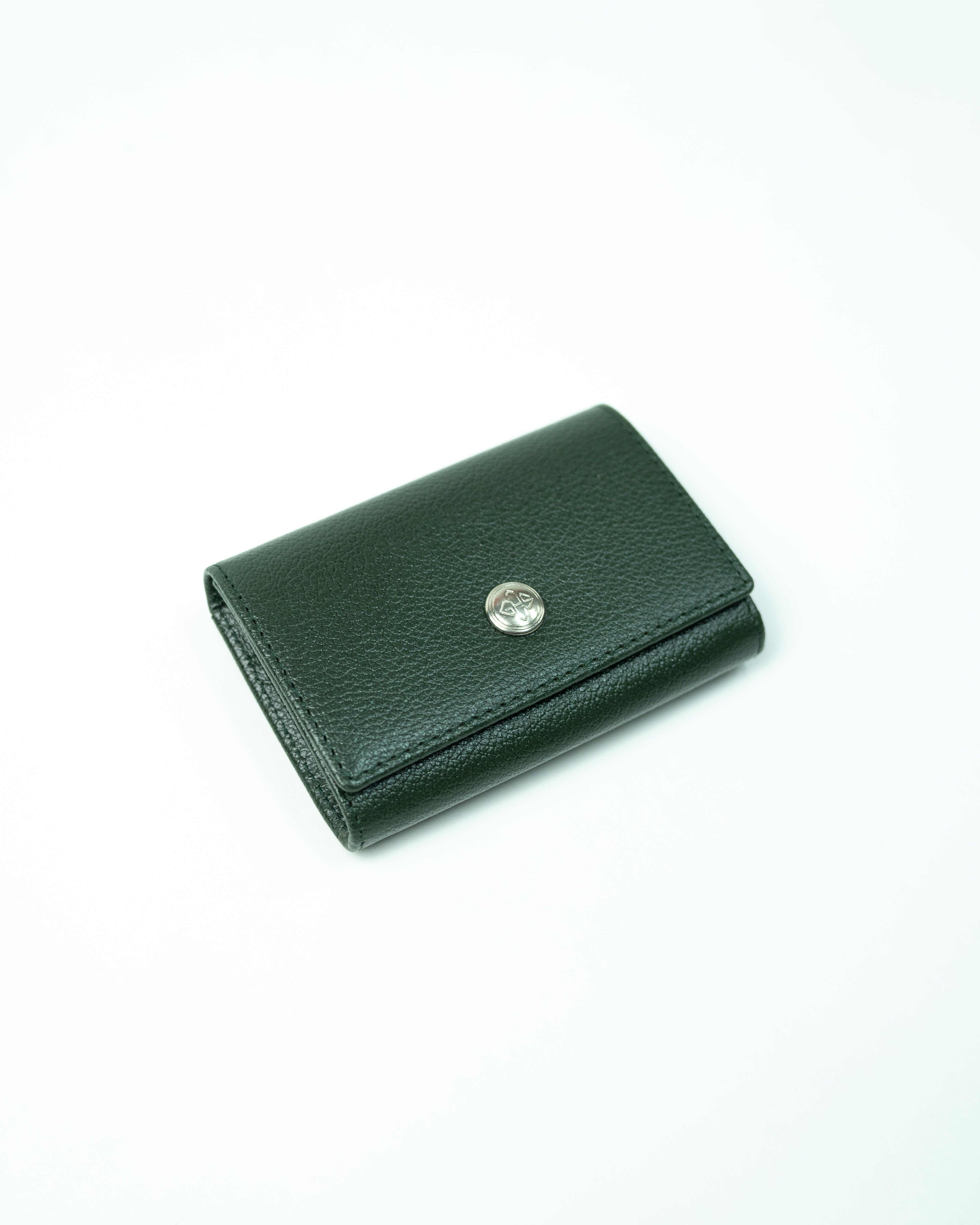 Capra Coin Purse with Card Pocket | Forest Green
