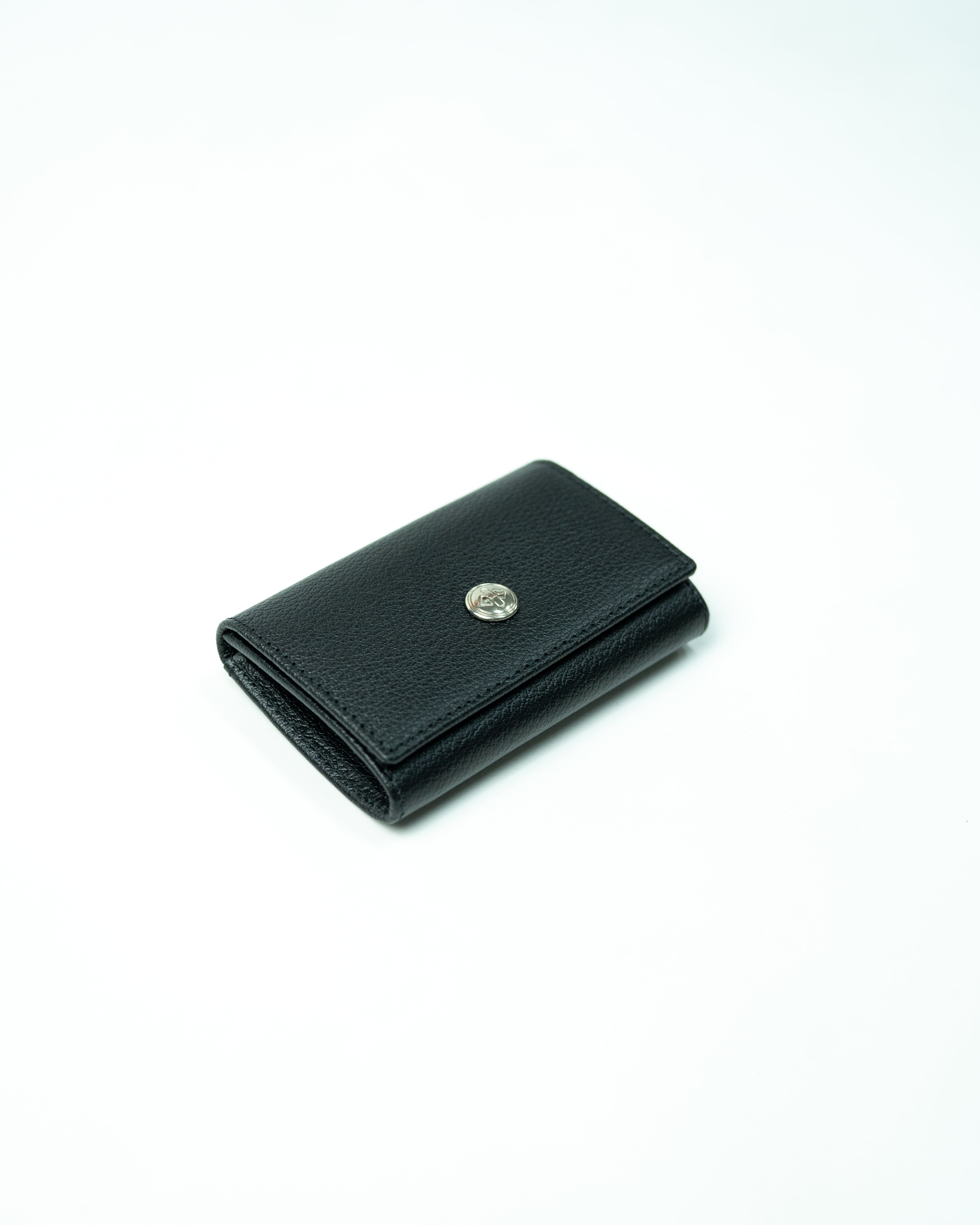 Capra Coin Purse with Card Pocket | Black
