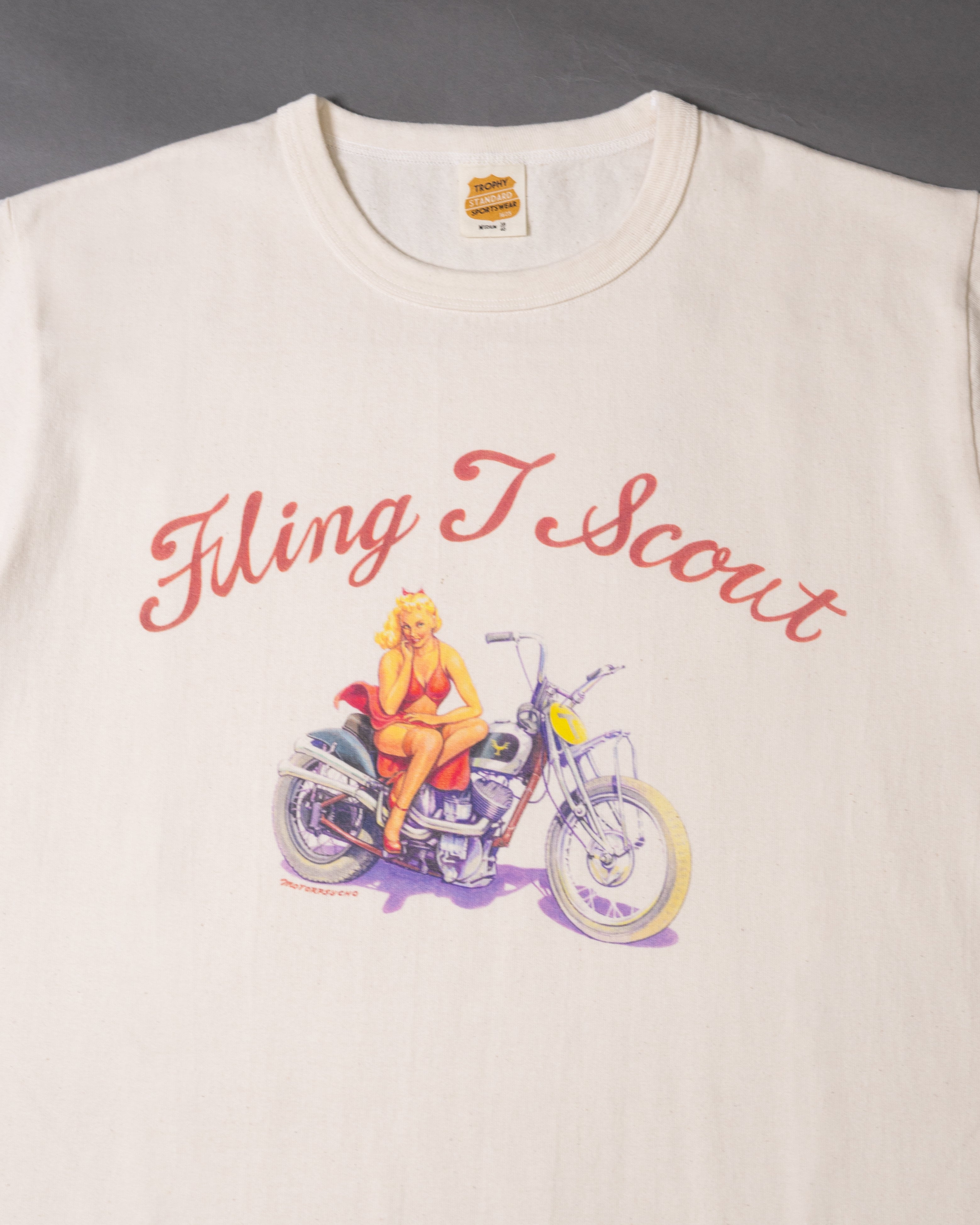 Flying Scout Tee TR23SS-213 | Natural