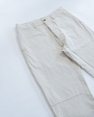 Natural Undyed Canvas Pants | Natural Undyed