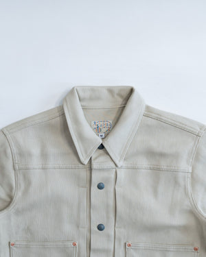 Bedford Cord Two Pocket Ranch Jacket | Off White