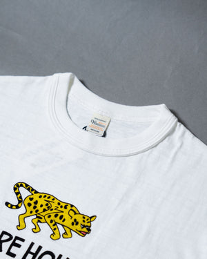 Jaguar (Flocking Print) 4601 | Off White