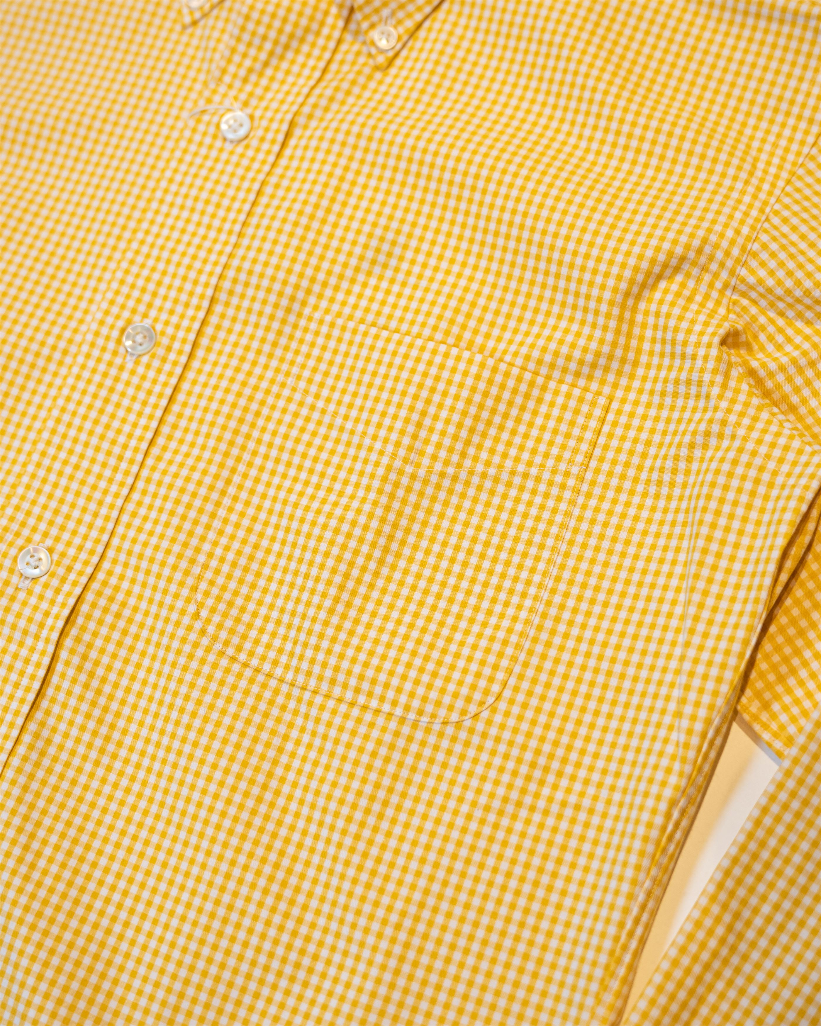 Vintage Ivy Buttondown Broadcloth (Botanical Dyed) | Yellow