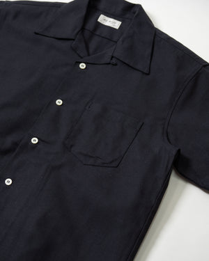 Joe McCoy Panama Shirt S/S MS23009 | Navy