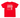Box Logo Open End S/S Tee TR26SS-206 | Red - The Signet Store