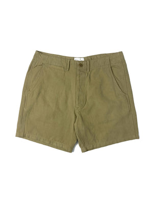 Open image in slideshow, Cotton/ Linen Shorts | Camp Khaki
