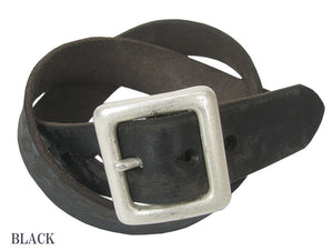 Open image in slideshow, Leather Garrison Belt, Fullcount - The Signet Store
