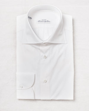 Open image in slideshow, Spread Collar Shirt | White
